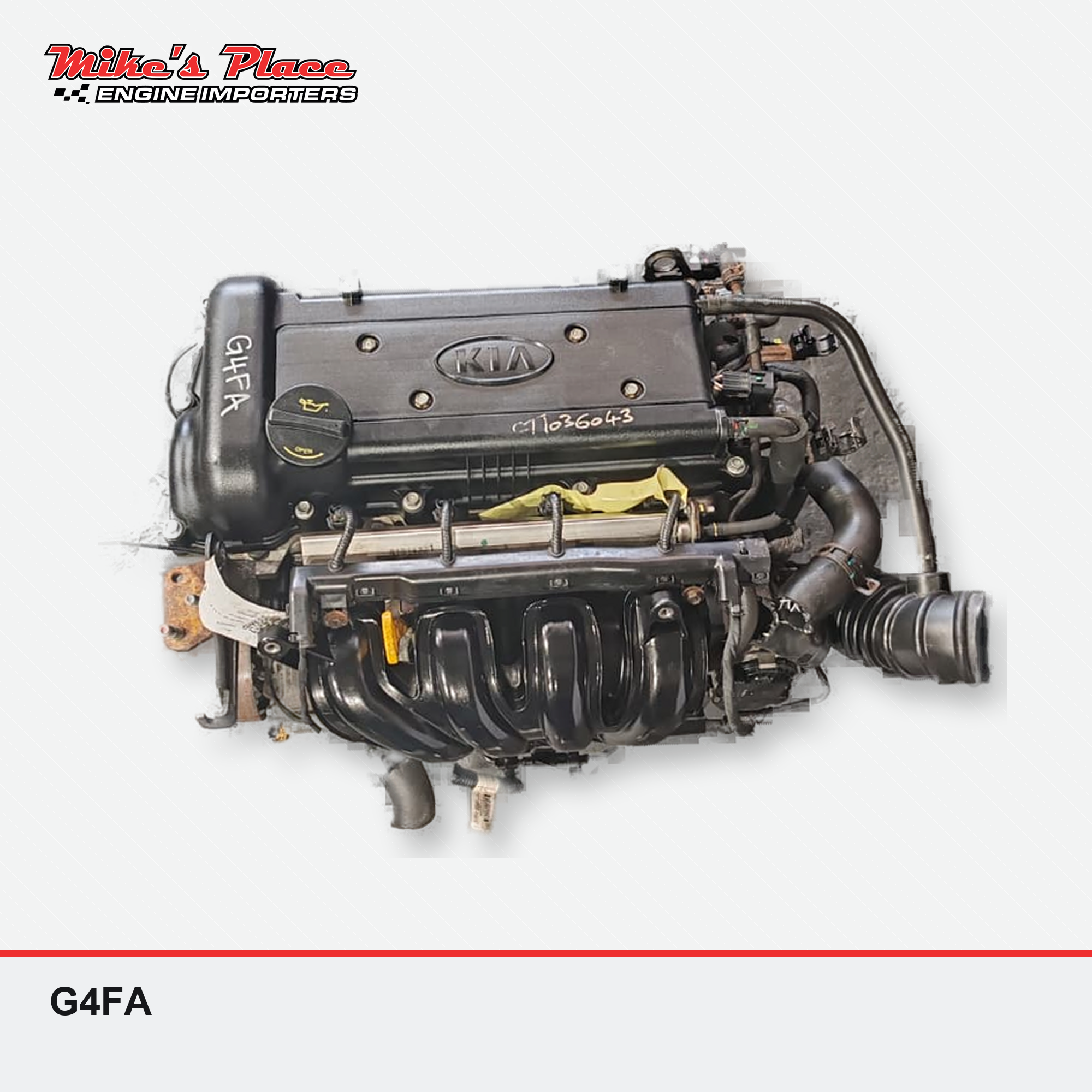 Used Hyundai G4FA 1.4L Petrol Engine