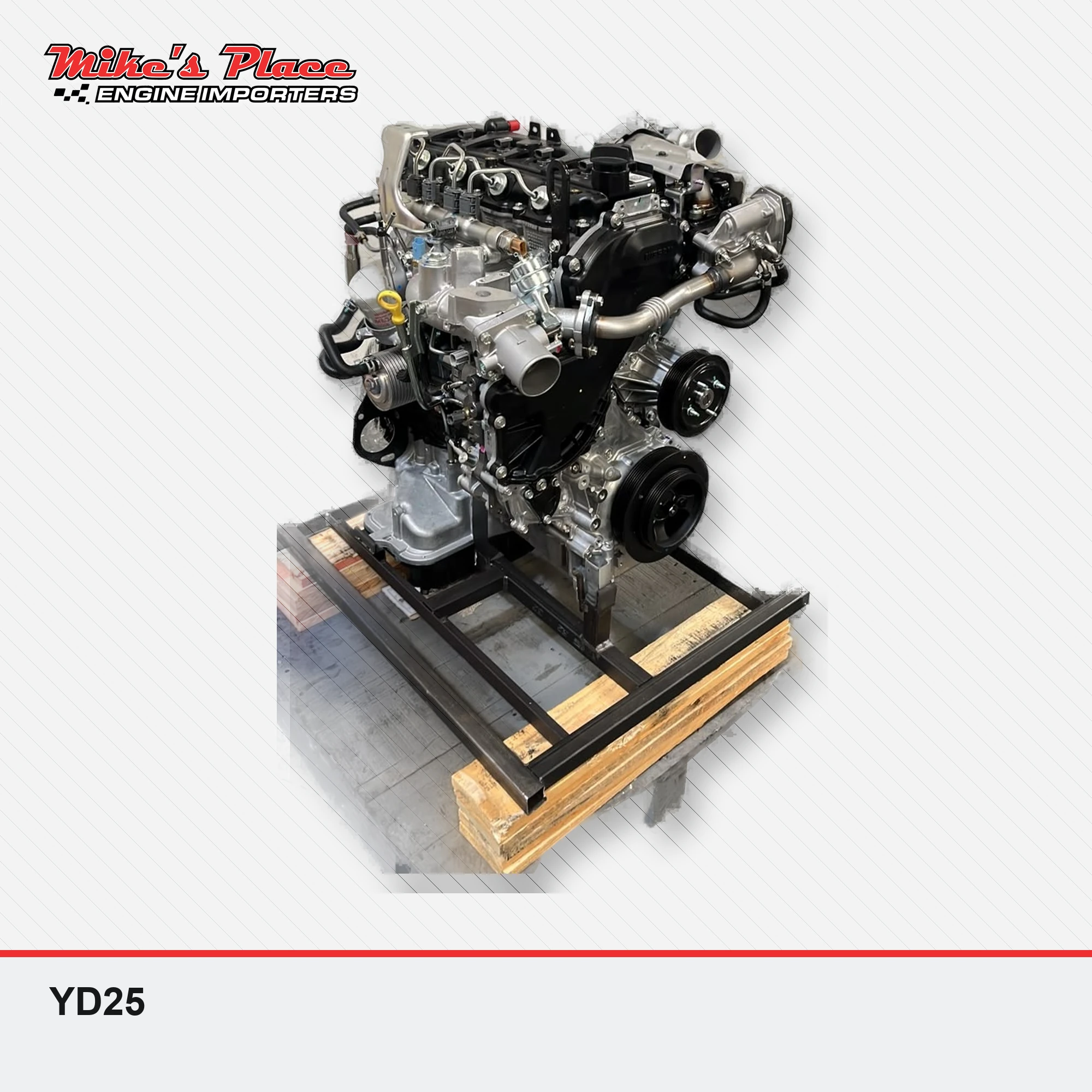 New Nissan YD25 2.5L Diesel Engine